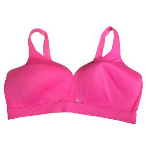 Cacique Lightly Lined No Wire Bra Hot Pink Sz 40DD Wireless